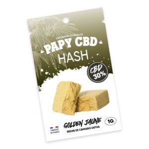 Golden Jaune - Hash CBD Premium (Pochette Collector)
