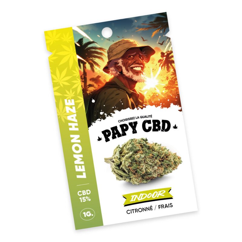 Lemon Haze - Fleurs CBD Indoor (Pochette Collector)