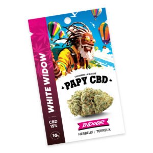 White Widow - Fleurs CBD Indoor (Pochette Collector)