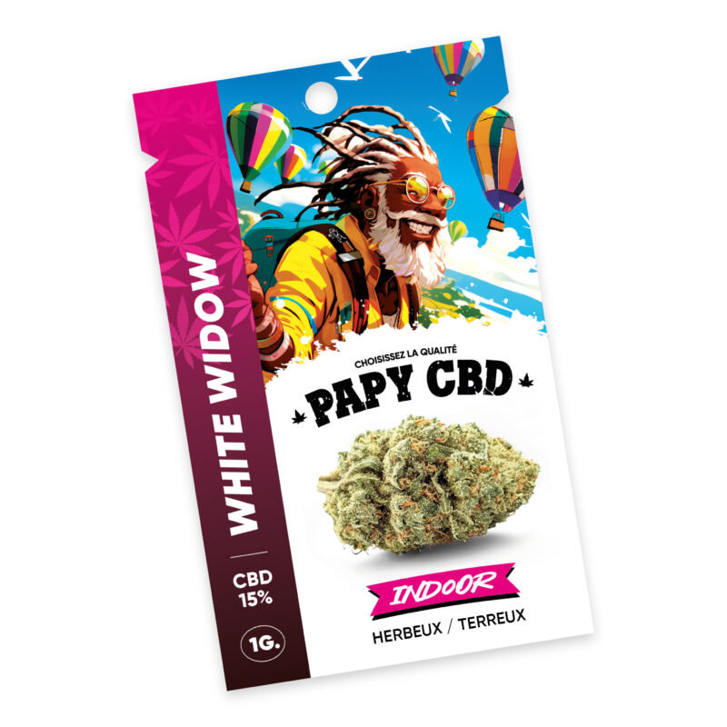 White Widow - Fleurs CBD Indoor (Pochette Collector)