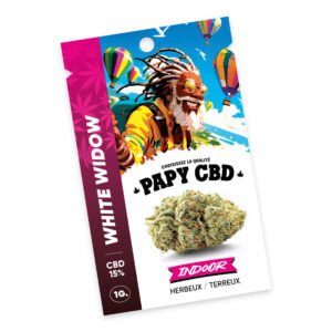 White Widow - Fleurs CBD Indoor (Pochette Collector)