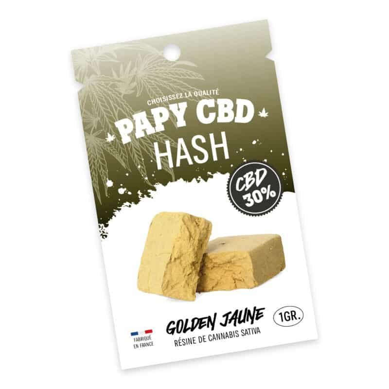 Golden Jaune - Hash CBD Premium (Pochette Collector)