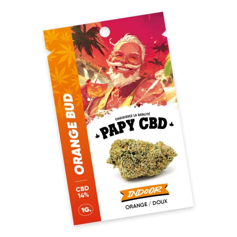 Orange Bud - Fleurs CBD Indoor (Pochette Collector)