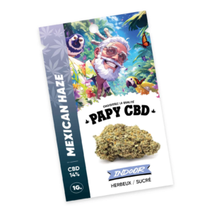 PAPY CBD_Mexican Haze - Fleurs CBD Indoor (Pochette Collector)