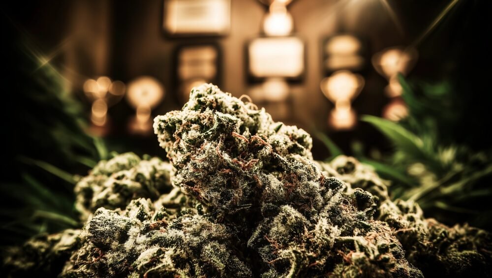 Fleurs Jack Herer CBD dans un coffe shop