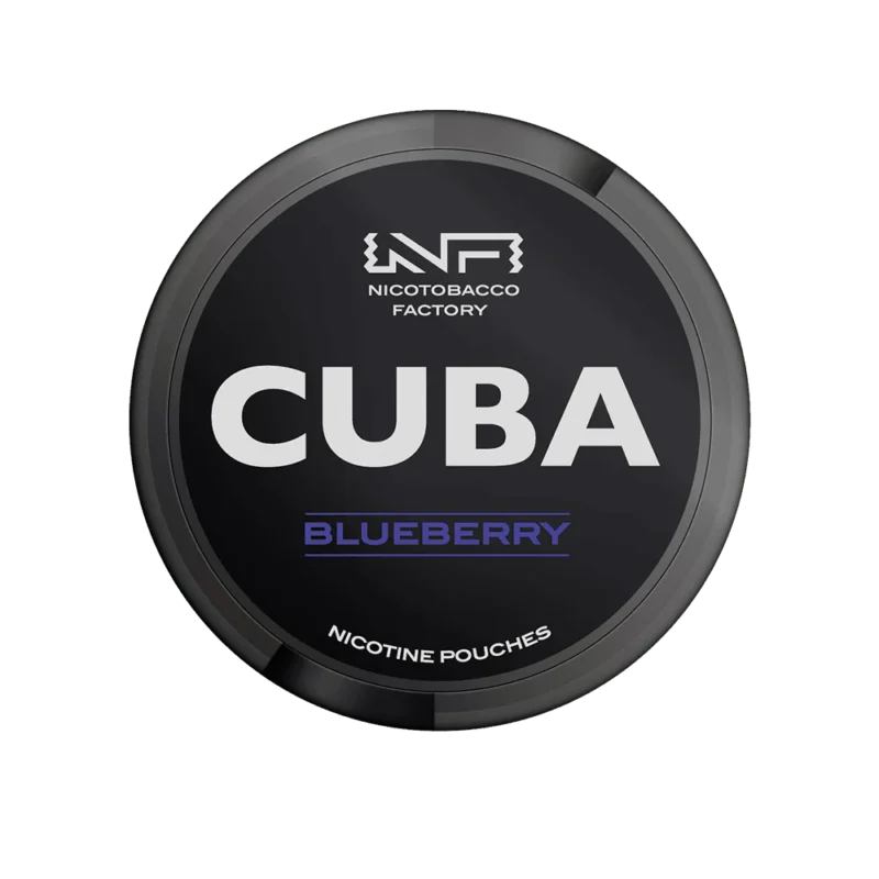 SNUS CUBA Black Blueberry 43mg (20 sachets)