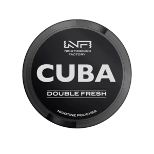 SNUS CUBA Black Double Fresh 43mg (20 sachets)