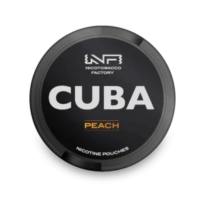 SNUS CUBA Black Peach 43mg (20 sachets)