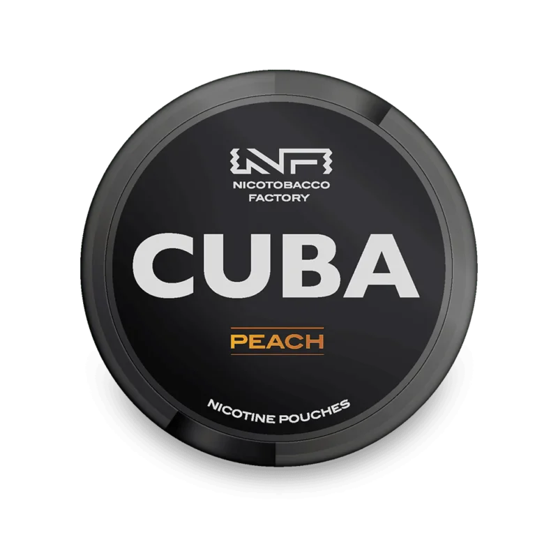 SNUS CUBA Black Peach 43mg (20 sachets)