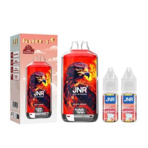 Kit JNR puff Falcon X Peach Berry