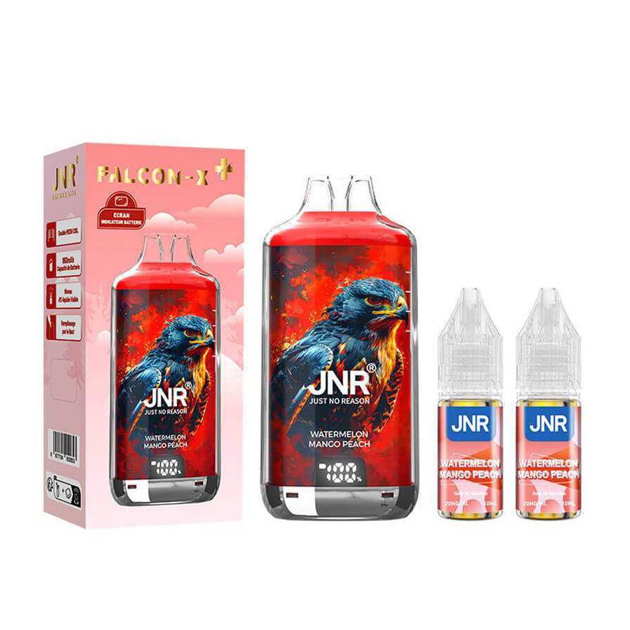 Kit JNR puff Falcon X Watermelon Mango Peach