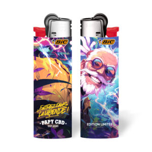 Briquet BIC Papy CBD J26 Amnesia Haze