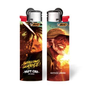 Briquet BIC Papy CBD J26 Lemon Haze